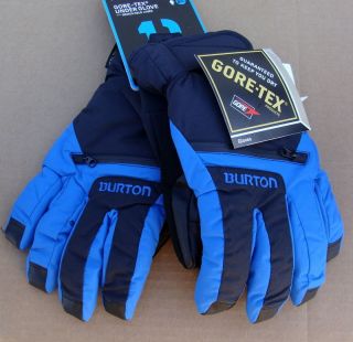 Burton Mens 2013 Gore Tex Under Glove   True Black/Heron Blue   XL