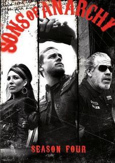 Sons of Anarchy The Complete Fourth Season 4 (DVD, 2012, 4 Disc Set)