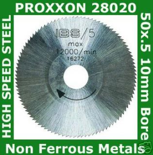 PROXXON 28020 HSS HIGH SPEED STEEL SAW BLADE KS115