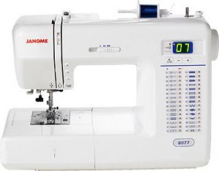 Janome 8077 Sewing Quilting Machine New