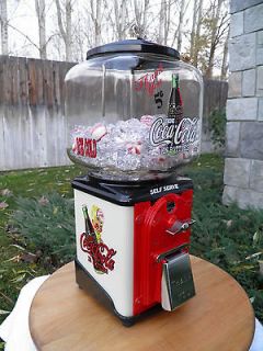   1940s VICTOR TOPPER GUMBALL CANDY PEANUT VENDING MACHINEVERY NICE