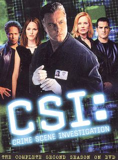 CSI Crime Scene Investigation   The Complete Second Season DVD, 2003 