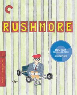 Rushmore Blu ray Disc, 2011, Criterion Collection With Poster