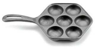 Norpro Great Home Kitchen cast iron Danish Aebleskiver Pan