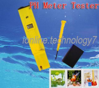 Digital pH Meter/Tester 0 14 Po​cket Pen Aquarium New
