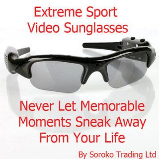   Sports Video Sunglasses DVR Hidden Camera Audio Spy Video Recorder