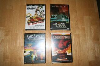 hot rods to hell,the car,wraith,chr​istine,dvd movies