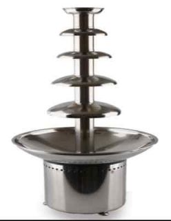 Hot New Arrival Stainless Steel Commercial Chocolate Fondue Fountain 5 