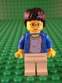 Lego Minifig Harry Potter Harry Blue Sweater 4708 4714