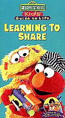 Sesame Street   Kids Guide to Life Learning to Share VHS, 1996