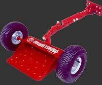 New in Box Jungle Jim Jungle Wheels Two Wheel Sulky Velky Part# JW RED