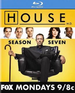 House Season Seven Blu ray Disc, 2011, 5 Disc Set