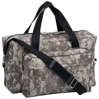 New Heavy Duty Water Resistant Army Digital Camo Range Bag 13 1/2 X 5 