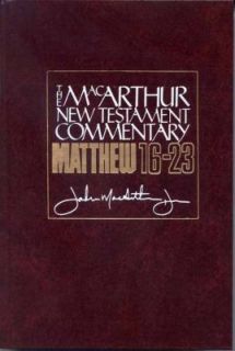 Matthew 16 23 by John MacArthur 1988, Hardcover, New Edition