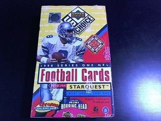 1998 UD CHOICE SERIES ONE FOOTBALL BOX FACTORY SEALED 