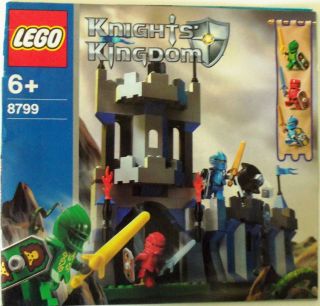 LEGO KNIGHTS KINGDOM #8799 *INSTRUCTIONS ONLY* Castle II Border 