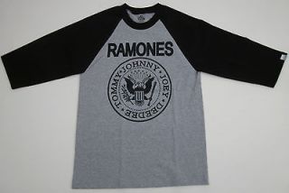 The RAMONES T shirt Punk Rock Baseball Jersey Tee Shirt Adult S XL New 