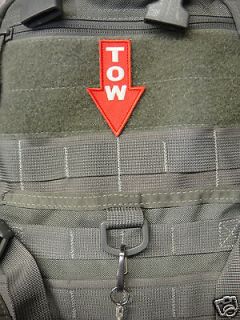 ill Gear TOW Velcro Patch For EMS/Backpacks/​EDC/Jackets/Mi​litary 