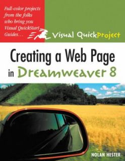   Visual QuickProject Guide by Nolan Hester 2005, Paperback