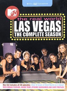 MTVs The Real World   Las Vegas The Complete Season DVD, 2003, 4 Disc 