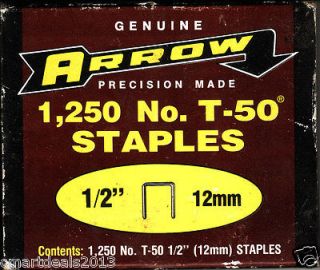 arrow t50 staples in Business & Industrial