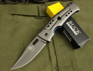   New Titanium Steel Saber Hunting Survival Tactical Folding Knife Kct62