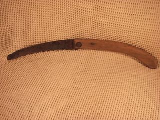 Newly listed Antique wood handle folding limb saw