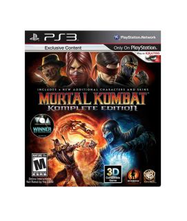 MORTAL KOMBAT KOMPLETE EDITION (Sony Playstation 3, 2012)
