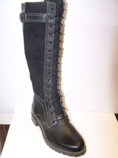 NEW ARIAT WOMENS STYLE 10008692 IONA BLACK ROUGHOUT LEATHER LACE UP 