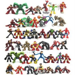   Super Hero Squad Iron Man Spider man Legends Figures Xmas Gift N90