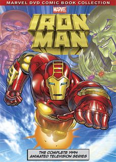 Iron Man The Complete Animated Series DVD, 2010, 3 Disc Set