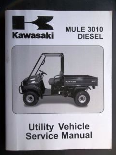 Kawasaki 2003   2004 MULE 3010 DIESEL Factory Service Manual