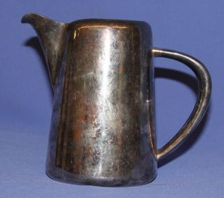 Vintage German Hepp Exclusiv Silver Plated Tea Coffe Milk Pitcher Jug