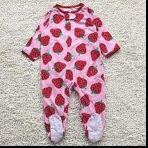 CARTERS Baby Girl 12mths18mths24mths STRAWBERRY Romper