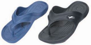  Sport Flip Flop Thongs Sandals Beach Shoes Indoor Outdoor Brown Black
