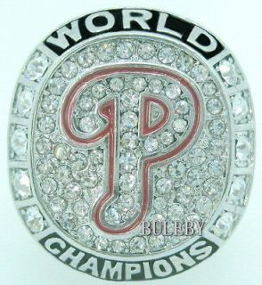 2008 Philadelphia Phillies Baseball World Series Champions Ring Size 