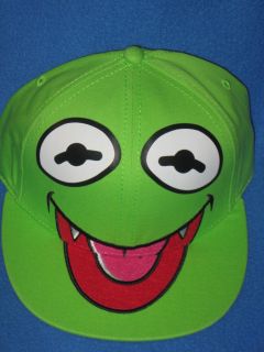 KERMIT the Frog VAMPIRE The Muppets movie Vintage OSFM MENS Snapback 