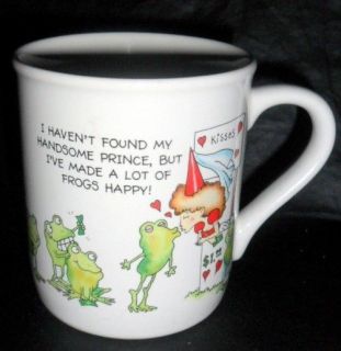 Hallmark Frog Mug Modern Women Mug1986 Havent Found Prince But Made 