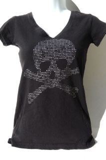 Skull & Cross Bones T Shirt Size XSmall 100% Cotton by L.O.L. Vintage