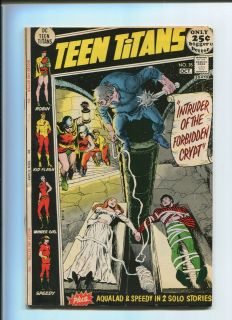 Teen Titans #35 VG Cardy Fradon Aquaman Aqualad Green Arrow Super 