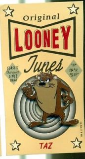 Taz Looney Tunes hat pin enameled Warner Brothers new on original 1993 