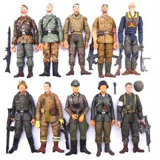 Newly listed 10X 21st Century Toys Ultimate 118 Soldier WWII German 