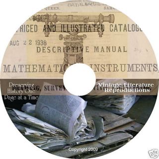1868 Mathematical & Survey Instruments Catalog on CD