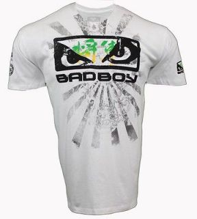 Bad Boy MMA Mauricio Shogun Rua UFC 128 Walkout Brazil White Mens Tee 