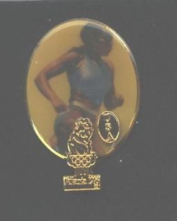 1996 Atlanta USPS Track Athletics Olympic Pin 3D Limited Edition 0287 