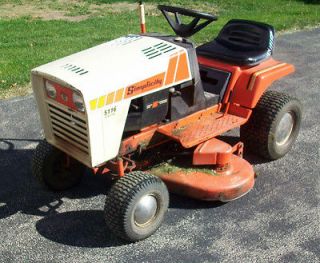 Simplicity 5116 Riding Lawn Garden Tractor with 42 Mower Deck & 16 hp 