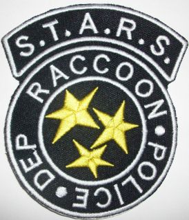   Police Resident Evil Stars Iron on HIGH QUALITY CREST Patch