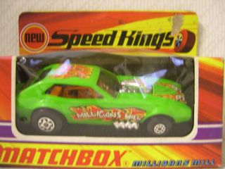 Matchbox Speed Kings Milligans Mill Funny Car Ford Pinto Dragster K39