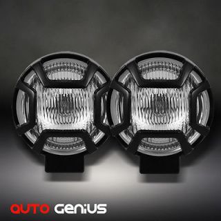   LIGHTS + BLACK STONE GUARD w/SWITCH COMPLETE KIT (Fits Ford F 150