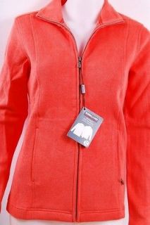 New Kirkland Signature Womens Full Zip Brushed Fabric Jacket In 